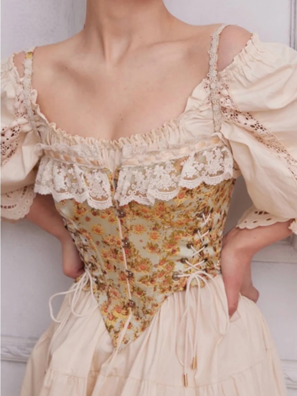 Lacemade Van Gogh Sunflower Corset